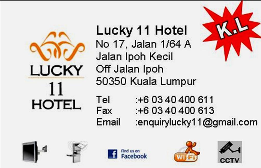 Lucky 11 Hotel كوالالمبور المظهر الخارجي الصورة